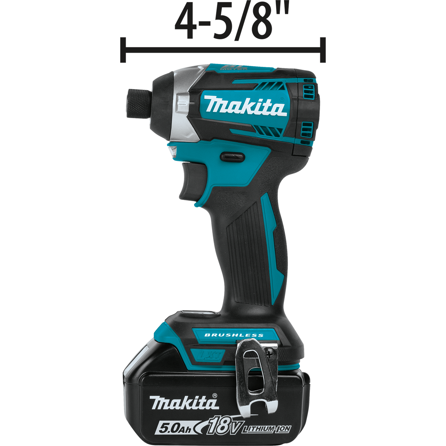 Makita XDT14T 18V LXT® Lithium‘Ion Brushless Cordless Quick‘Shift Mode, 3‘Speed Impact Driver Kit (5.0Ah)