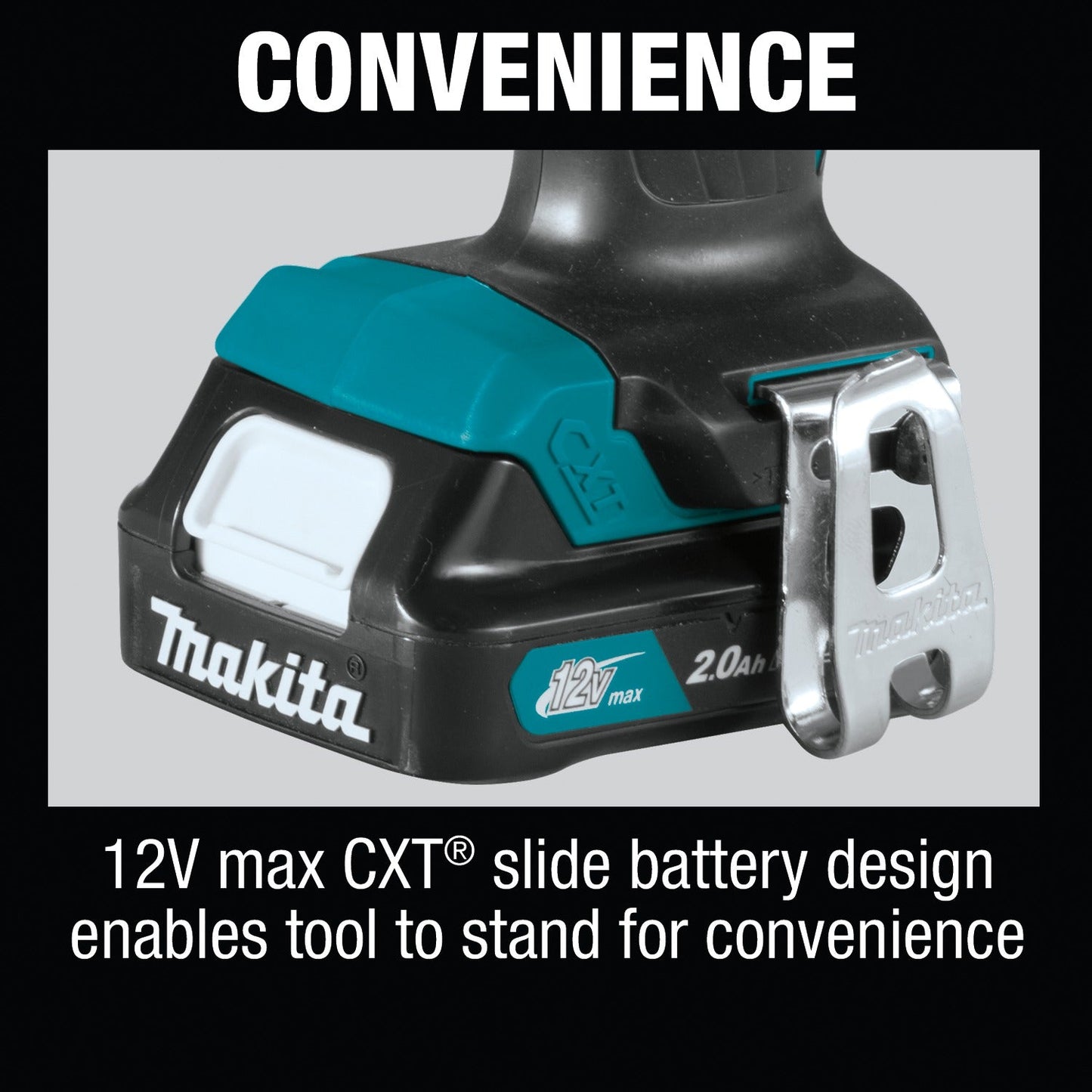 Makita CT232RX 12V max CXT® Lithium‘Ion Cordless 2‘Pc. Combo Kit (2.0Ah)