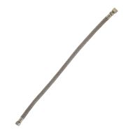 Jones Stephens S04248 3/8" Flare x 3/8" Compression x 20” Braided Stainless Steel Texas Style Faucet Connector