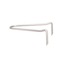 Jones Stephens H10058 1/2" x 8" Steel Wire Hook Pipe Hanger, Carton of 50