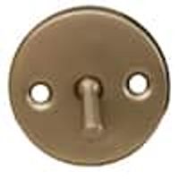 Jones Stephens P3566PN Polished Nickel Two-Hole Trip Lever Overflow Plate