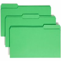 Smead SMD17143 Colored 1/3 Tab Cut Legal Recycled Top Tab File Folder