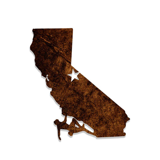 Paradise Clay MAG002 California Climber with Star - Magnet
