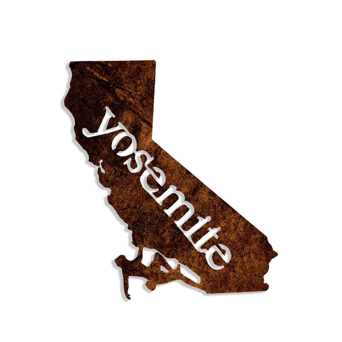 Paradise Clay MAG001 California Climber with Yosemite Text - Magnet