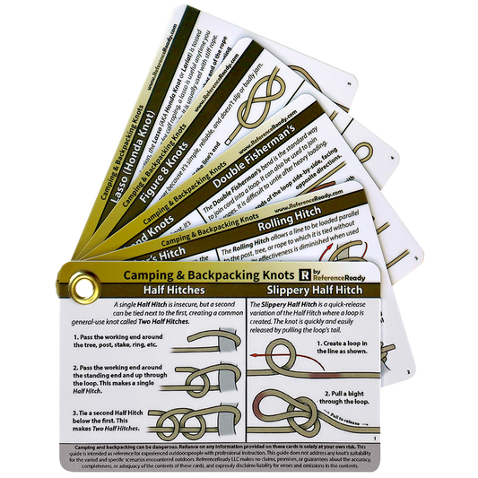Paradise Clay RFR003 Camping & Backpacking Knots - Book