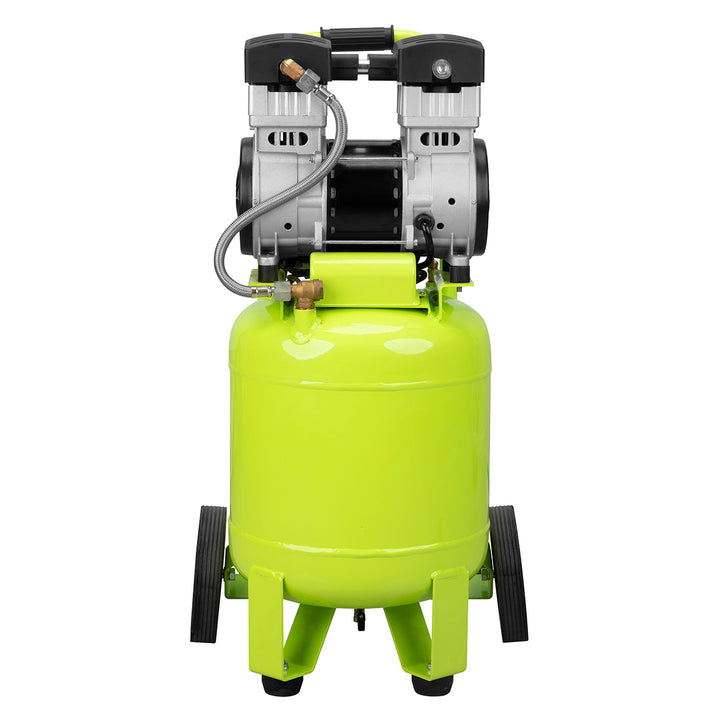 FlexZilla CB20100F Air Compressor with Quiet Technology™, Portable,  2 HP, 10 Gallon, Industrial Grade Pump