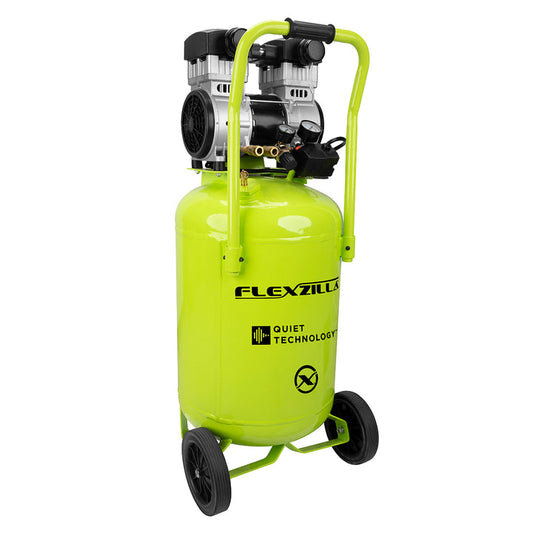 FlexZilla CB20200F Air Compressor with Quiet Technology™, Portable, 2 HP, 20 Gallon, Industrial Grade Pump