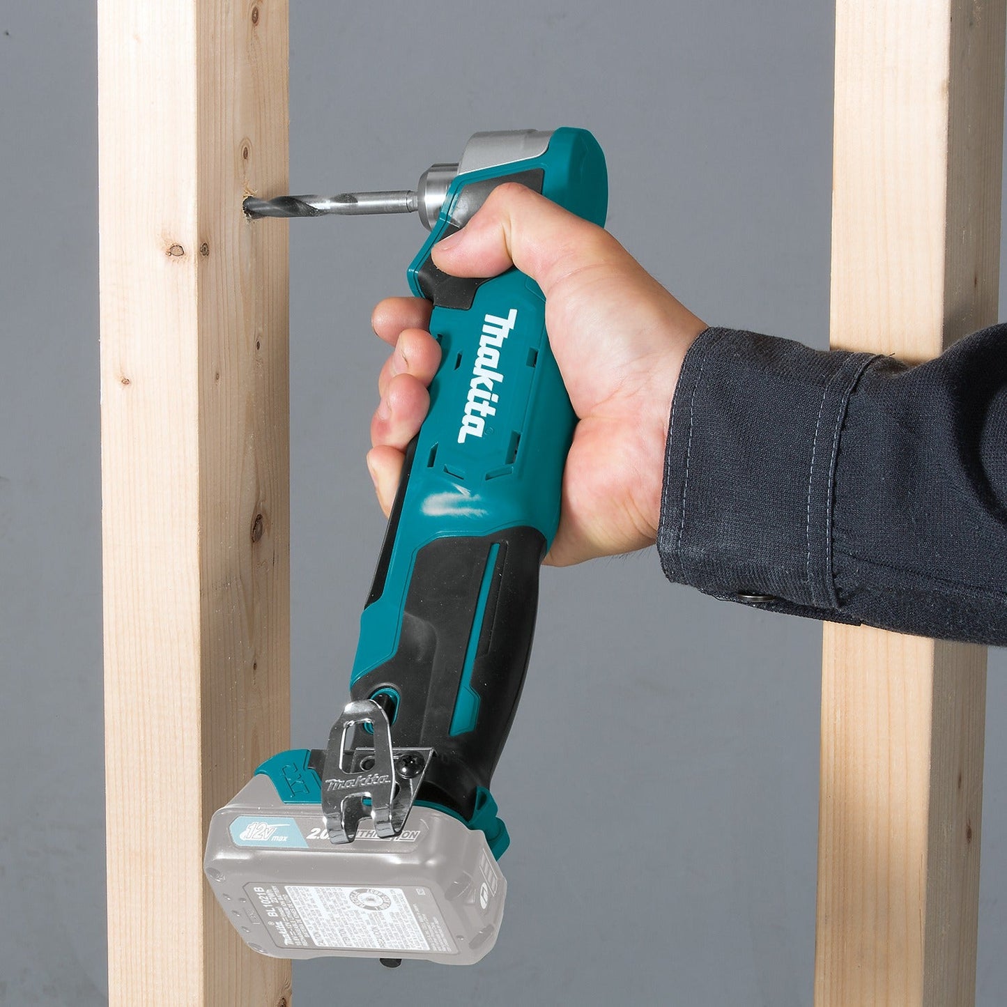 Makita AD03Z 12V max CXT® Lithium‘Ion Cordless 3/8" Right Angle Drill, Tool Only