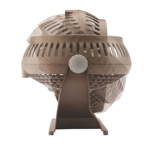 Lasko 505 10" Portable 2-Speed Breeze Machine Table Fan: Bronze