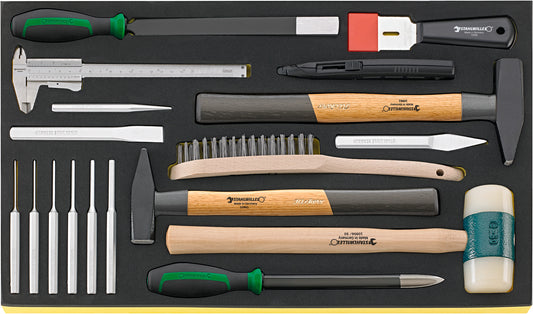 Stahlwille 96830620 TCS 102-108/10956/10961/18 Hammer, Chisels Etc. In Tcs Inlay