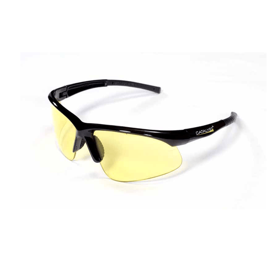Cordova Safety EOB30S Catalyst™, Safety Glasses, Amber