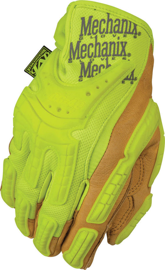 Mechanix Wear CG40-91-008 Hi-Viz CG Heavy Duty High-Visibility Work Gloves, Size-S