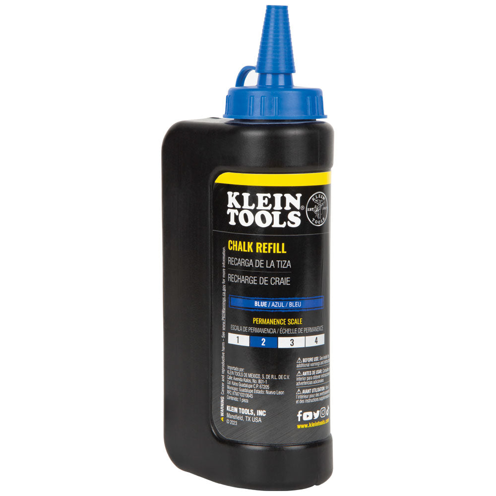 Klein Tools CHLK14B Chalk Refill, Blue