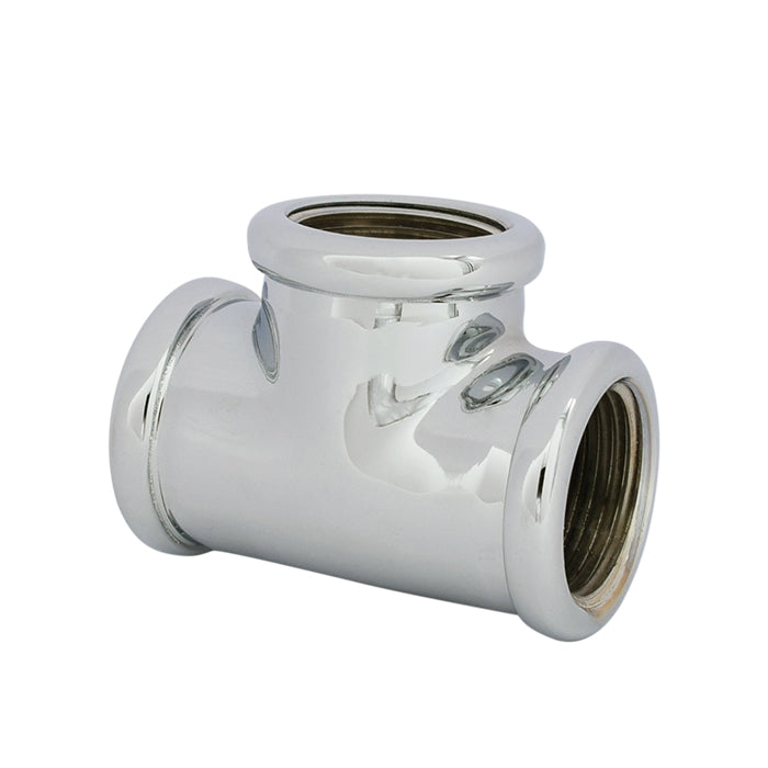 Legend Valves 310-102CNL 3/8" No Lead Chrome-Plated Cast Bronze Tee