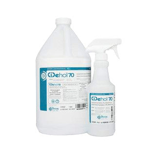 SOS Cleanroom CiDehol 8401 Non-Sterile Isopropyl Alcohol 70% (1 Gallon) Solution, 4/Case