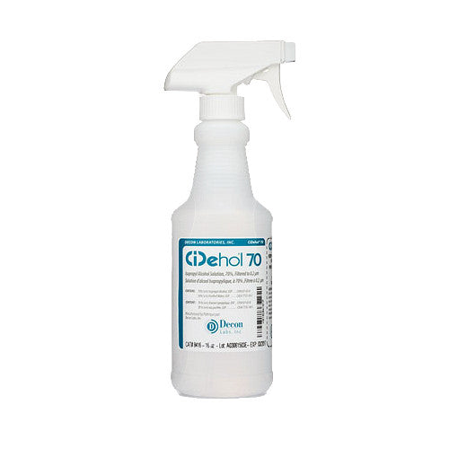 SOS Cleanroom CiDehol 8416 Non-Sterile 70% Isopropyl Alcohol Solution (16 oz.)