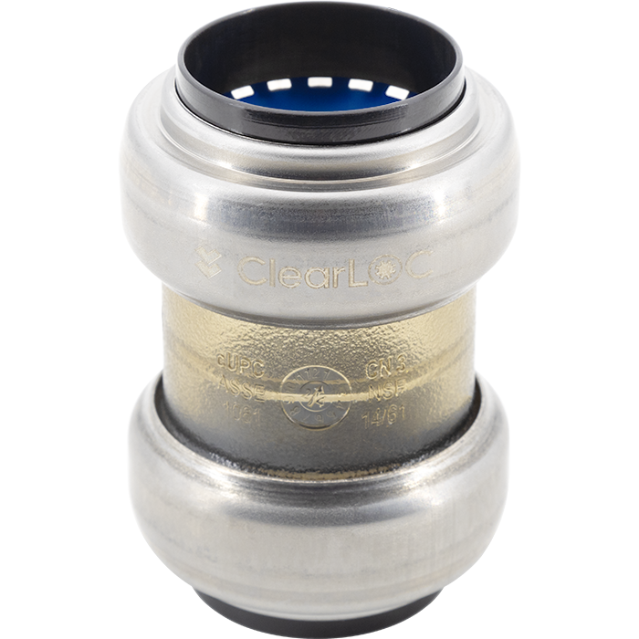Legend Valves 457-527 1" ClearLOC Removable Push-Fit Coupling