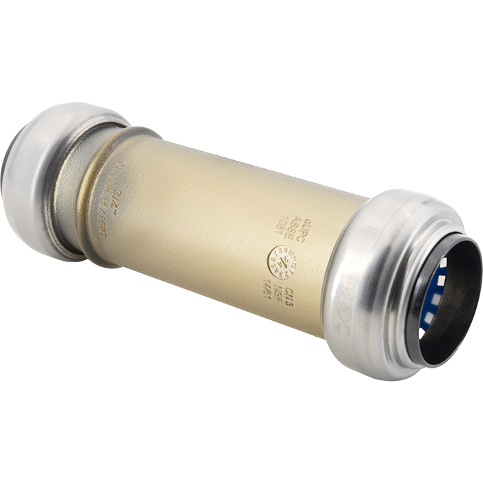 Legend Valves 457-504 3/4" ClearLOC Removable Push-Fit Slip Coupling