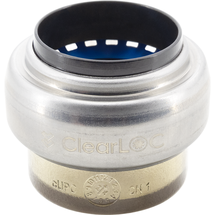 Legend Valves 457-483 1/2" ClearLOC Removable Push-Fit Test Cap