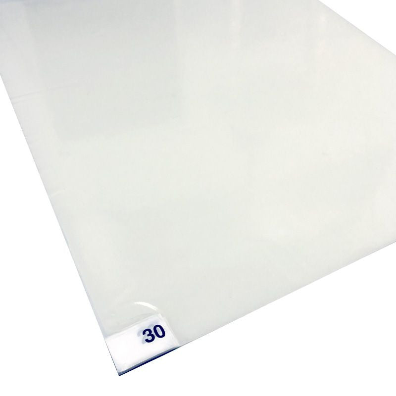 SOS Cleanroom Tacky Traxx 22" x 30" Clear Mat Refills (240 Sheets)