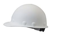 HONEYWELL FIBRE-METAL® E1SW01A000 Hat-Thermoplastic Whitew/3-S Swingstrap
