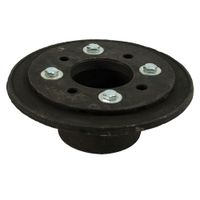 Jones Stephens D60131 3" PVC Inside Pipe Fit Drain with 3-1/2" Chrome Plated Round Strainer