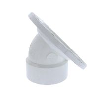 Jones Stephens PFY043 4" x 3" PVC Reducing Wye, H x H