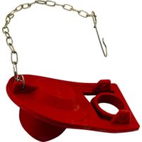 Jones Stephens C04002 2 Way Flapper With Separate Trunion and Stainless Steel Chain
