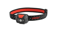 Coast 21586 FL19 365 Lumen Dual Color Wide Angle Flood 3AAA Headlamp