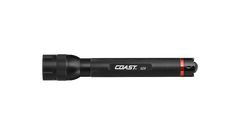 Coast 19680 G26 Black 415 Lumen Bulls Eye Spot Beam 2AA Flashlight