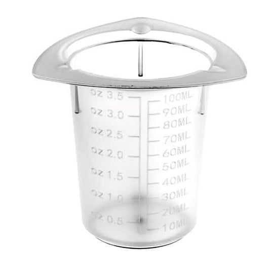 Globe Scientific 3641 Beaker Three Corner PP Graduated 100mL