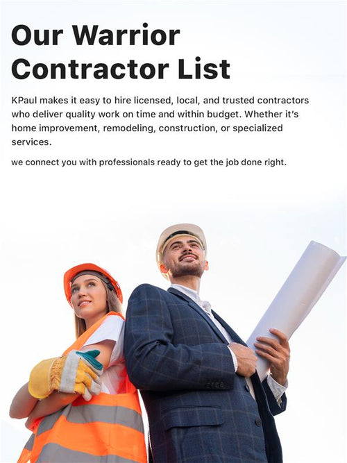 Contractor Mobile View