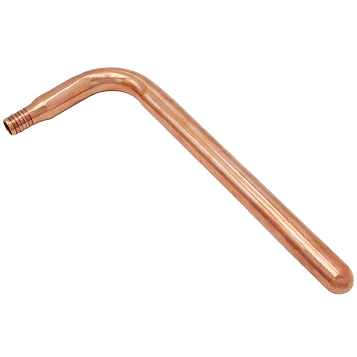 Legend Valves 507-502 1/2" x 6" Wrot Copper Crimp/Cinch PEX Stub Out