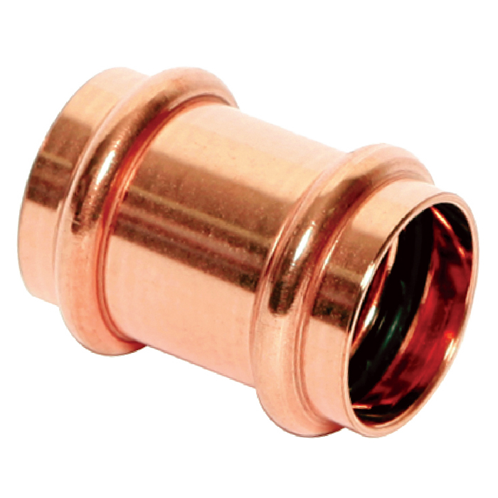 Legend Valves 450-586P 1-1/4" LegendPress Wrot Copper Coupling