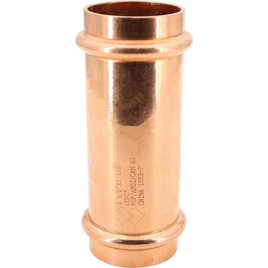 Legend Valves 450-644P 3/4" LegendPress Wrot Copper Repair Coupling