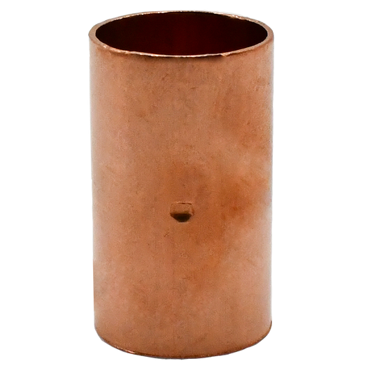 Legend Valves 450-630 1/8" Wrot Copper Coupling with Stop Dimple