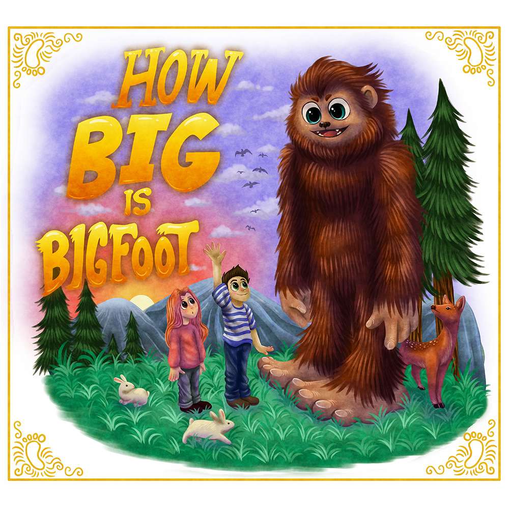 Paradise Clay IHP_RWT001* How Big is Bigfoot? - Book