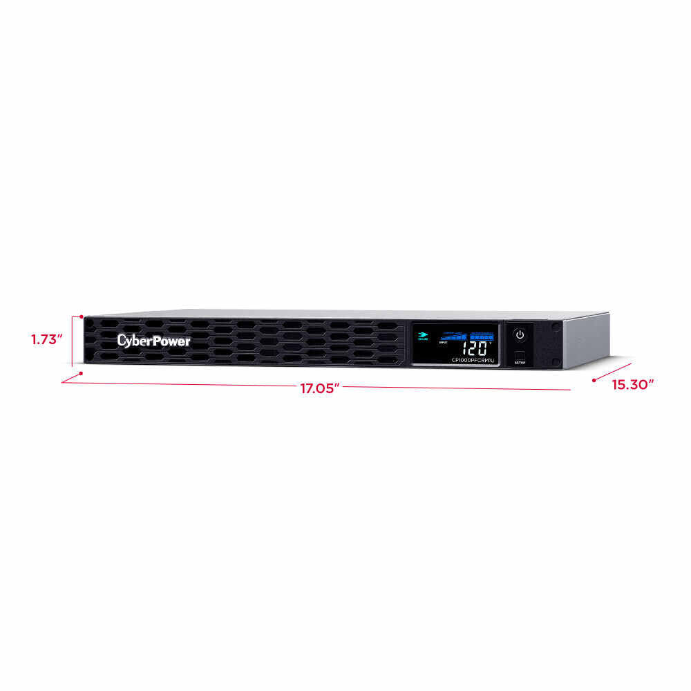 CyberPower CP1000PFCRM1U PFC Sinewave UPS Series