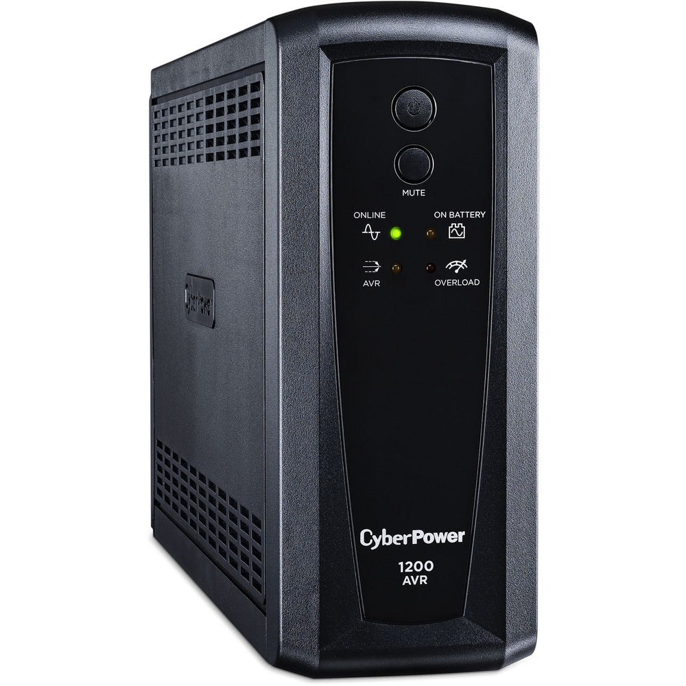 CyberPower AVR CP1200AVR 1200VA UPS - 1200VA/720W - 12 Minute Half Load - 4 x NEMA 5-15R - Battery/Surge-protected, 4 x NEMA 5-15R - Surge-protected