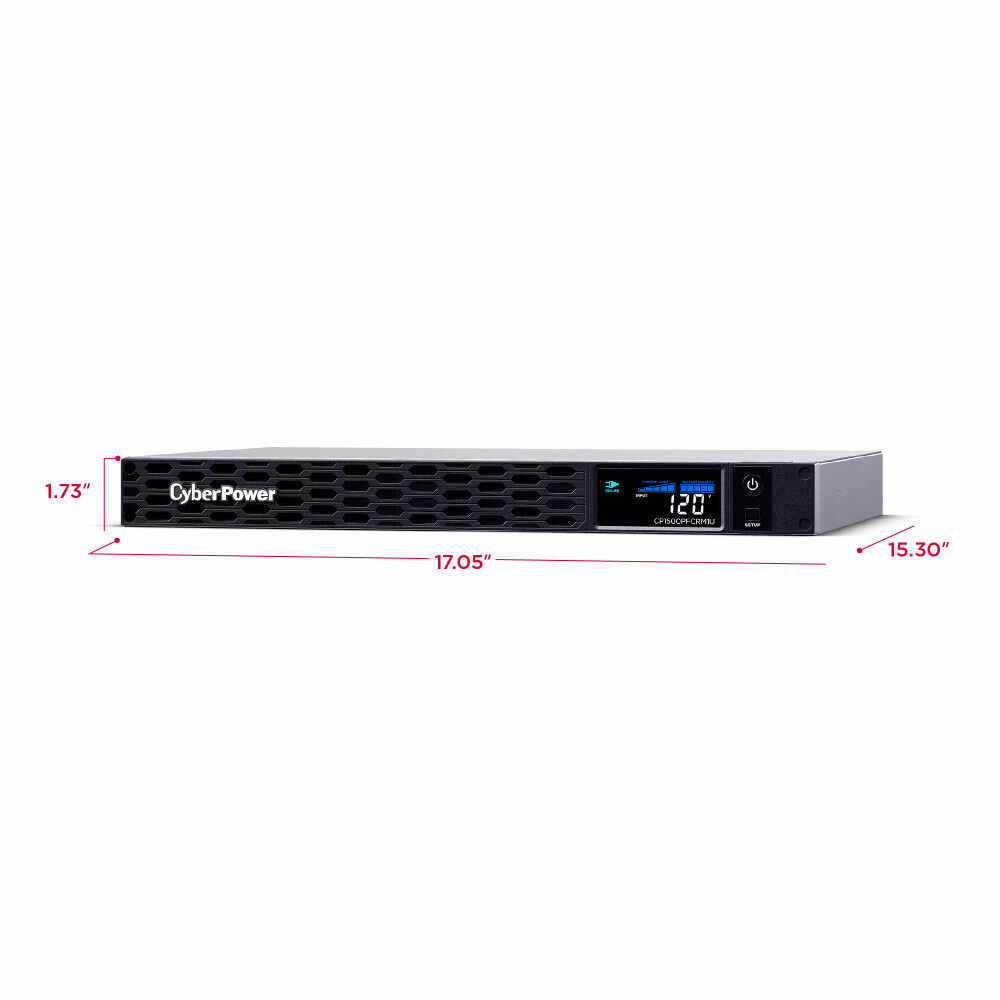 CyberPower CP1500PFCRM1U PFC Sinewave UPS Series