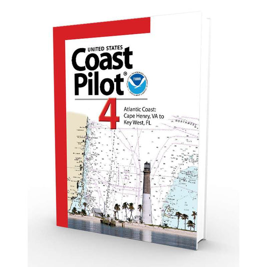 Paradise Clay IHP_CP4 NOAA Coast Pilot 4: Atlantic Coast from Cape Henry, VA to Key West, FL (CURRENT EDITION) - Book