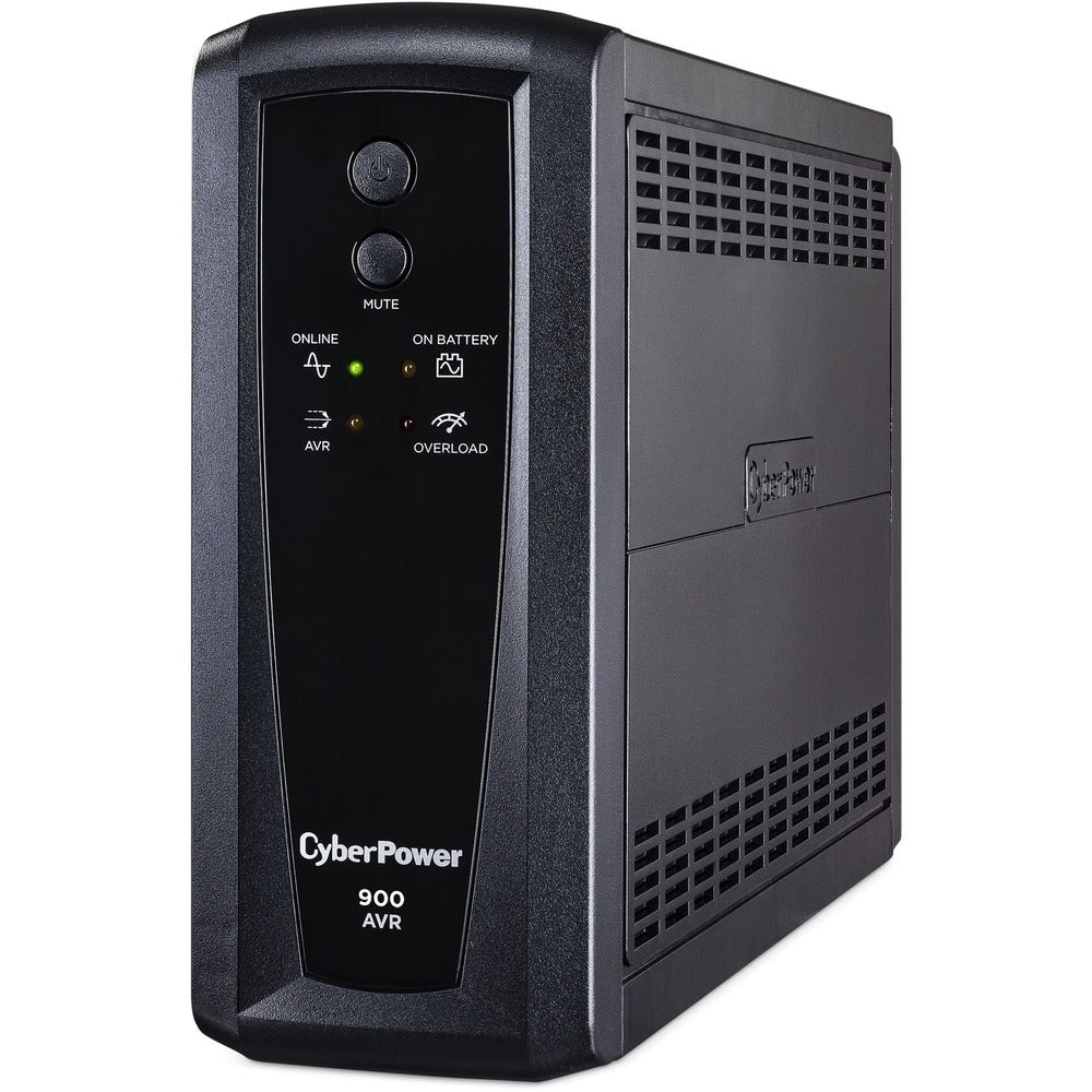 CyberPower AVR CP900AVR 900VA UPS - 900VA/560W - 12 Minute Half Load - 4 x NEMA 5-15R - Battery/Surge-protected, 4 x NEMA 5-15R - Surge-protected