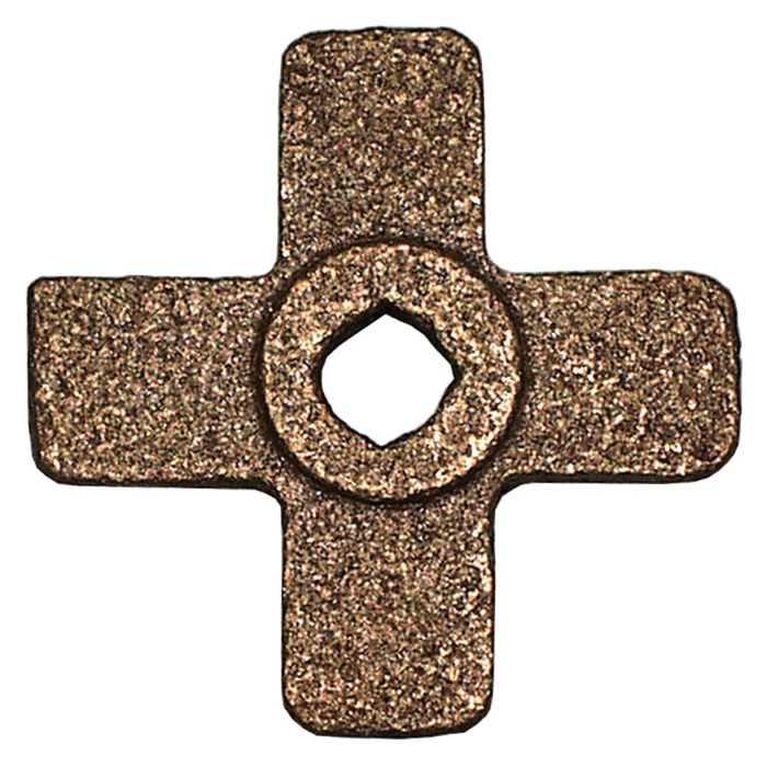Legend Valves 104-454 One-size Brass Cross Handle for T/S-401, T/S-408, T/S-414, T/S-415 Gate Valves, and the T-501NL