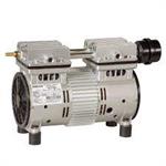 Schulz 931.1310-0 CSD 9, Oil Less Single Stage Bare Pump, 1.5 HP, 2 Cylinder, 4.1 CFM, 1680 RPM
