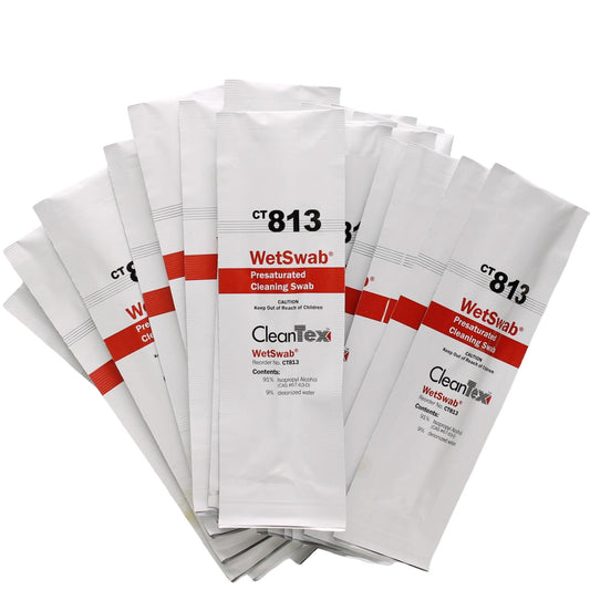 SOS Cleanroom CT813 WetSwab Large Pre-Moistened Foam Cleanroom Swab