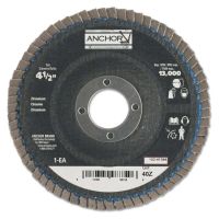 ANCHOR BRAND 41345 4-1/2" 29 Angled 7/8 Ah60Z Flap Disc (10 EA)