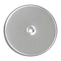 Jones Stephens C90700 7" Stainless Steel Cleanout/Extension Cover, Wall Mount (24 Gauge)