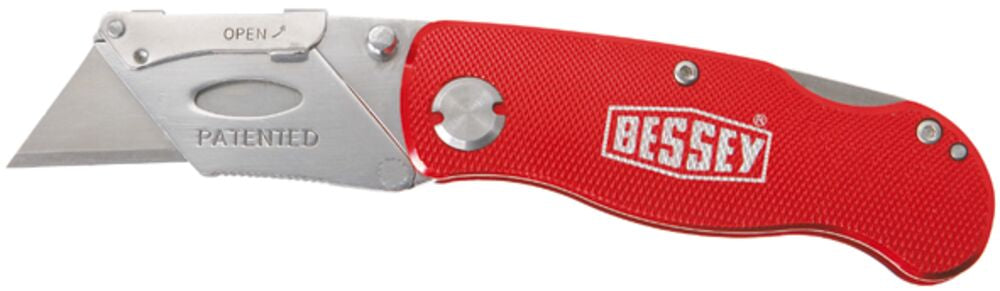 Bessey D-BKAH Folding utility knife – Aluminum handle