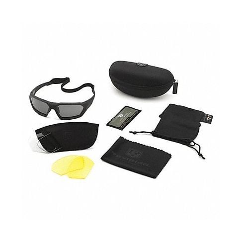 Revision Military 4-0750-0203 Shadowstrike Ballistic Sunglasses - Yellow Deluxe Kit