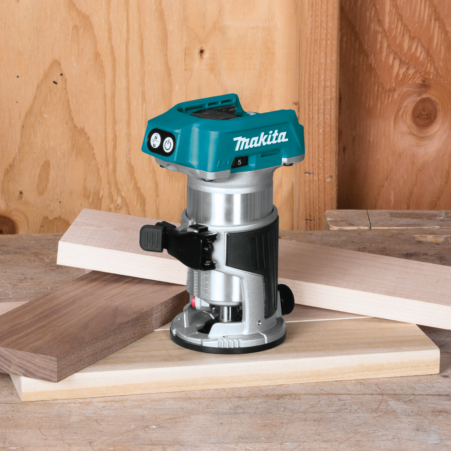 Makita XTR01Z 18V LXT® Lithium‘Ion Brushless Cordless Compact Router, Tool Only